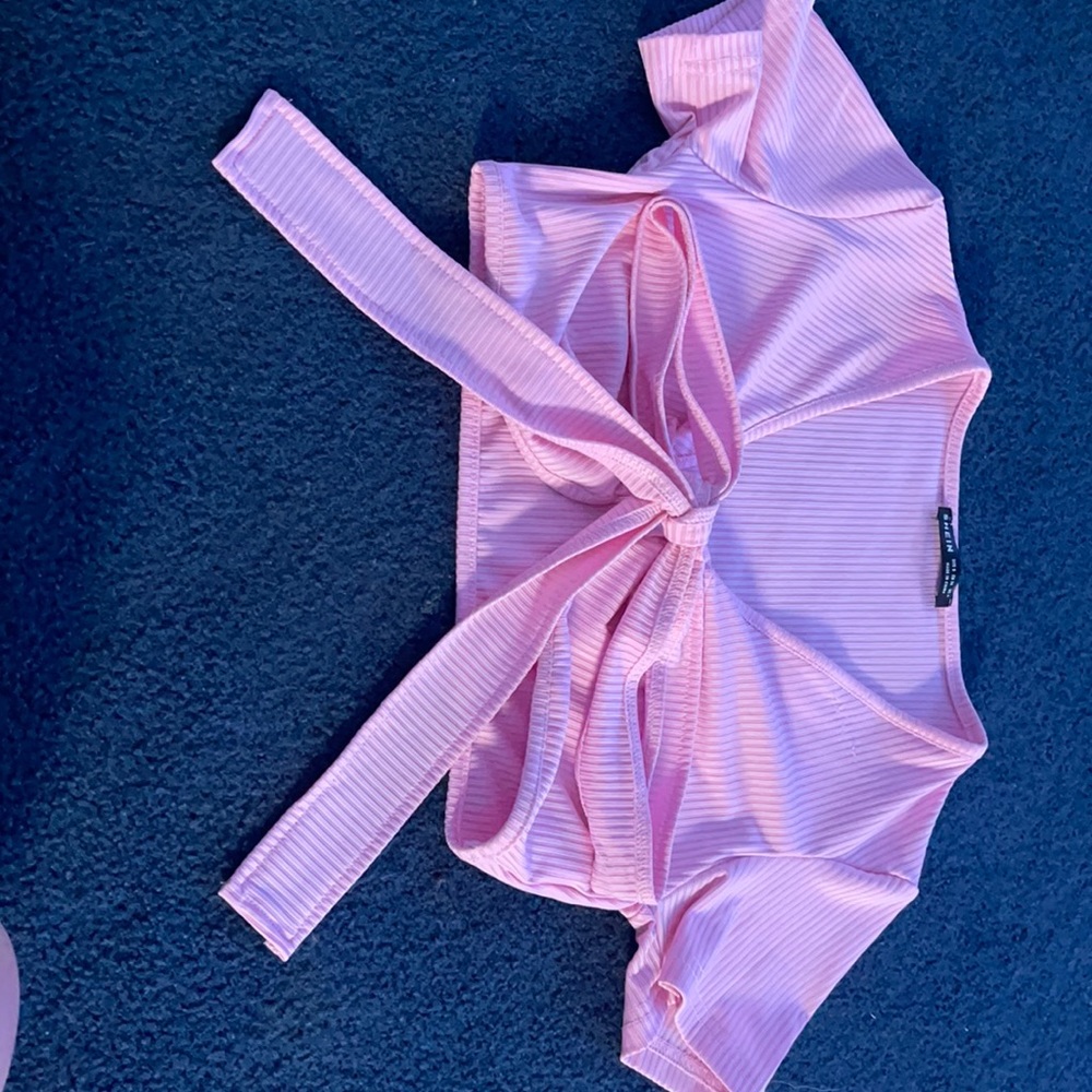 Pink top